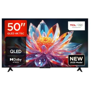 TCL 50 INCH QLED 4K TV 50T6C