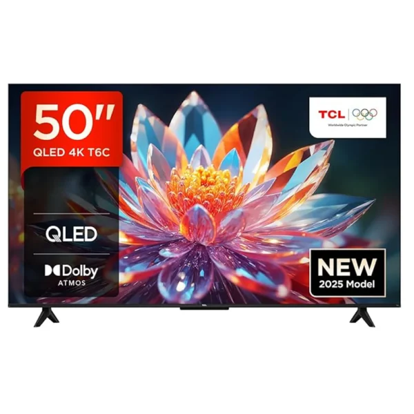 TCL 50 INCH QLED 4K TV 50T6C
